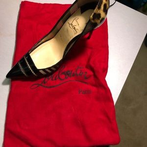 Louboutin Leopard Heels